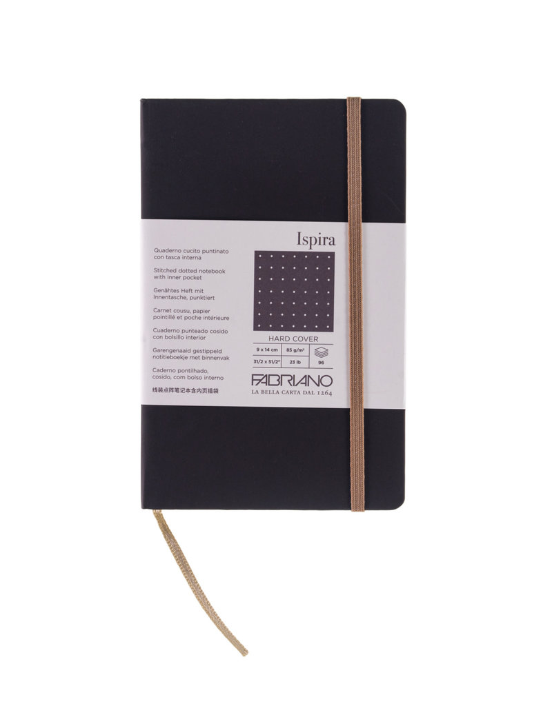 Fabriano Ispira Hard Cover Notebooks 3.5" x 5.5" Dotted -