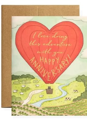 Karen Adams Designs Card Anniversary Balloon