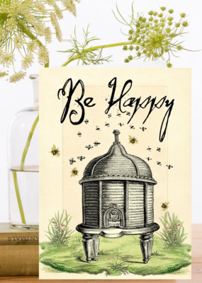 Madame Treacle Card Bee Happy Hive