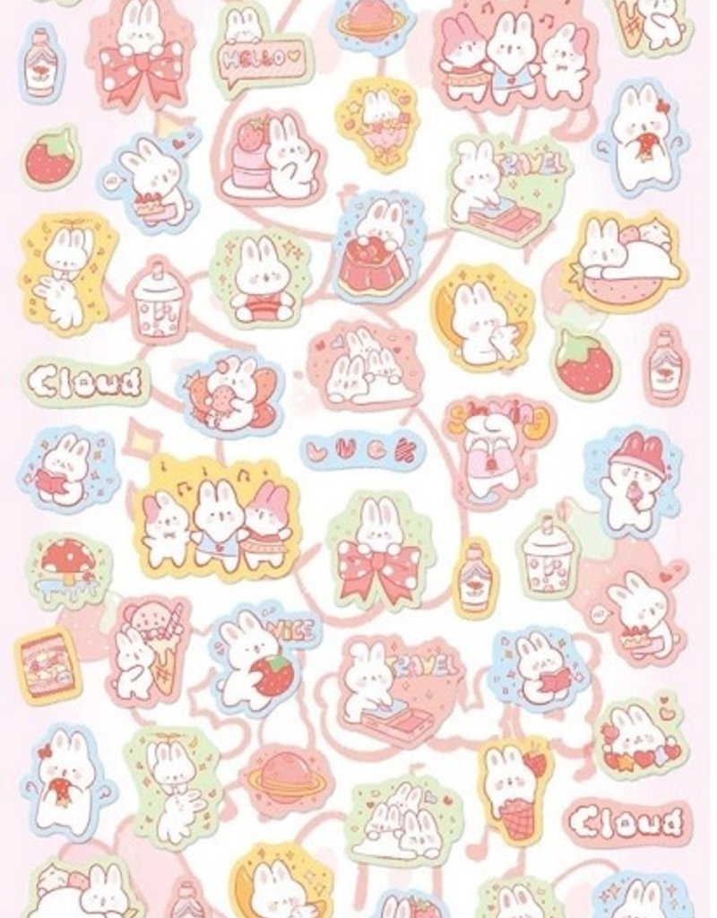 Stickers Bunny Party