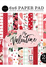 Simple Stories 6 x 6 Decorative Paper Pad My Valentine