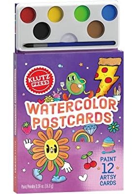 Klutz Watercolor Postcards Kit