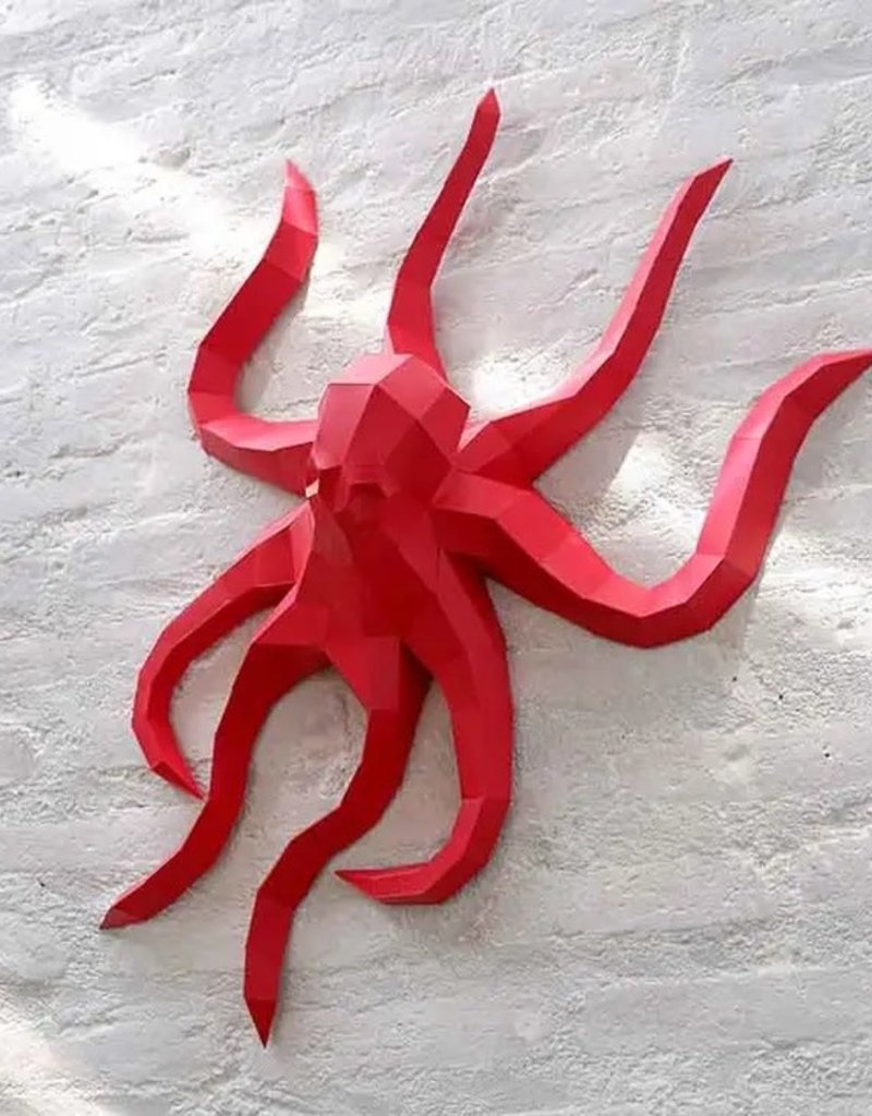 Papercraft World 3D Papercraft Model Kit Octopus