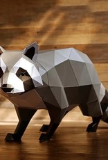Papercraft World 3D Papercraft Model Kit Raccoon