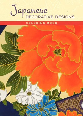 Pomegranate Coloring Book Japanese Decorative Designs