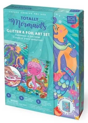 Box CanDIY Totally Mermaids Glitter & Foil Art Set