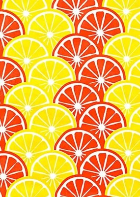 Midori Wrap Sheet Lemons & Oranges