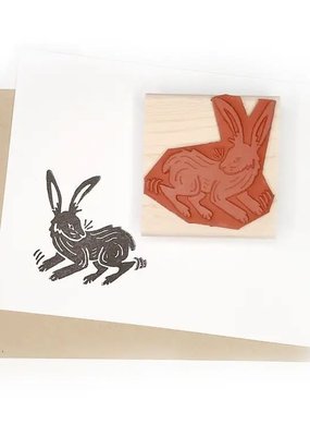 Peppercorn Paper Stamp Rabbit