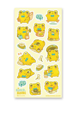 STICKII Stickers Froggy Hobbies