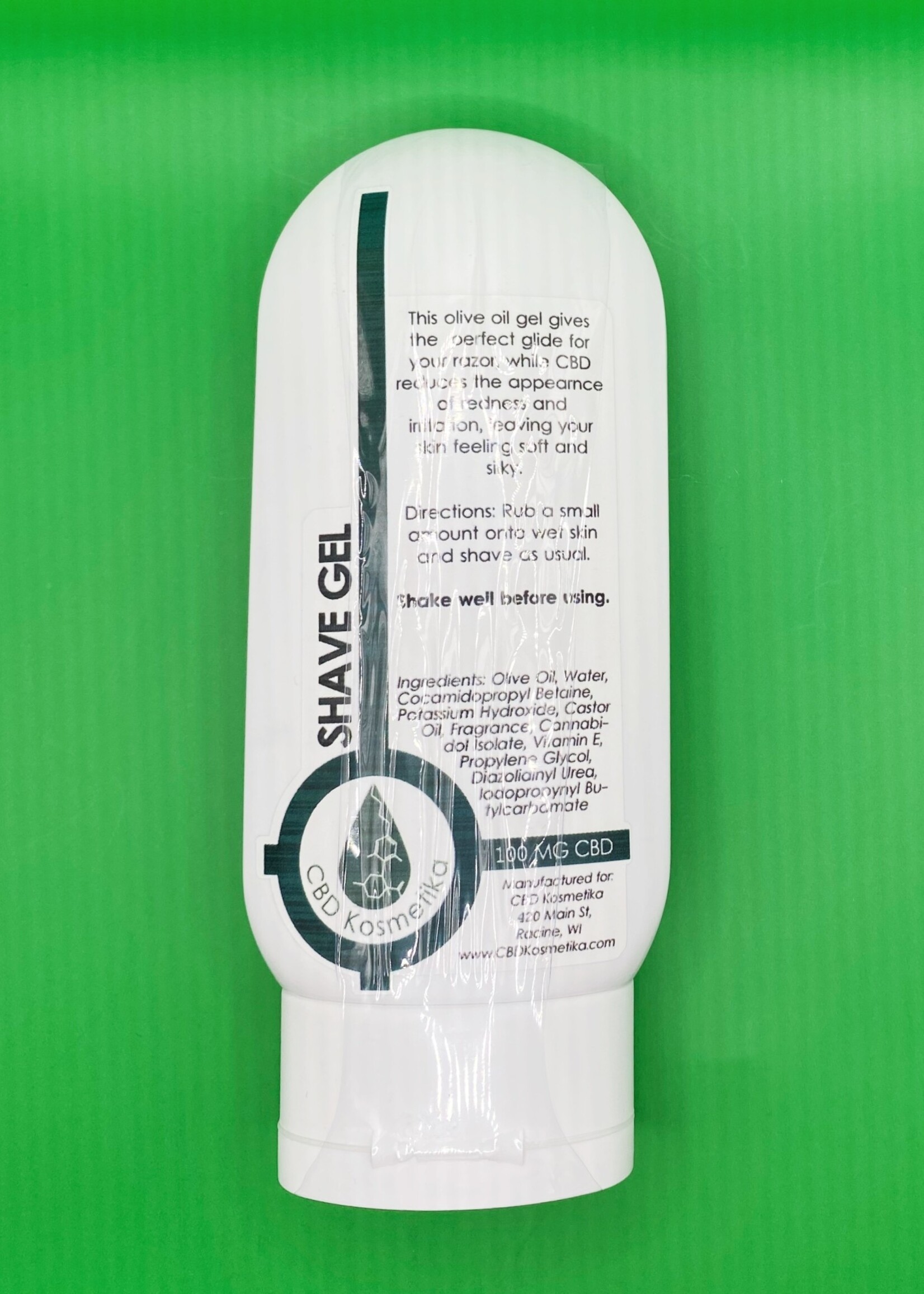 CBD Kosmetika CBDKosmetika Shave Gel - Tanica 100mg 4oz