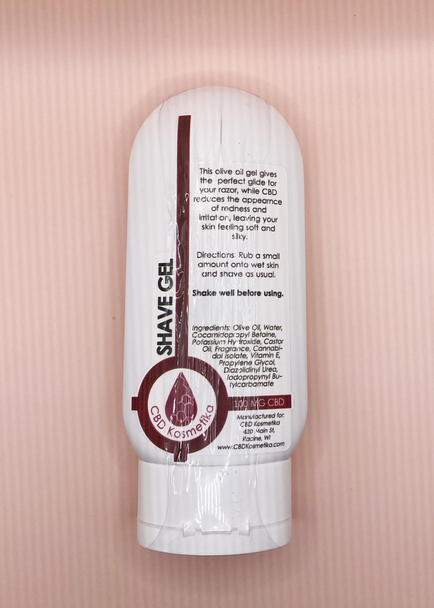 CBD Kosmetika CBDKosmetika Shave Gel - Glanoire 100mg 4oz