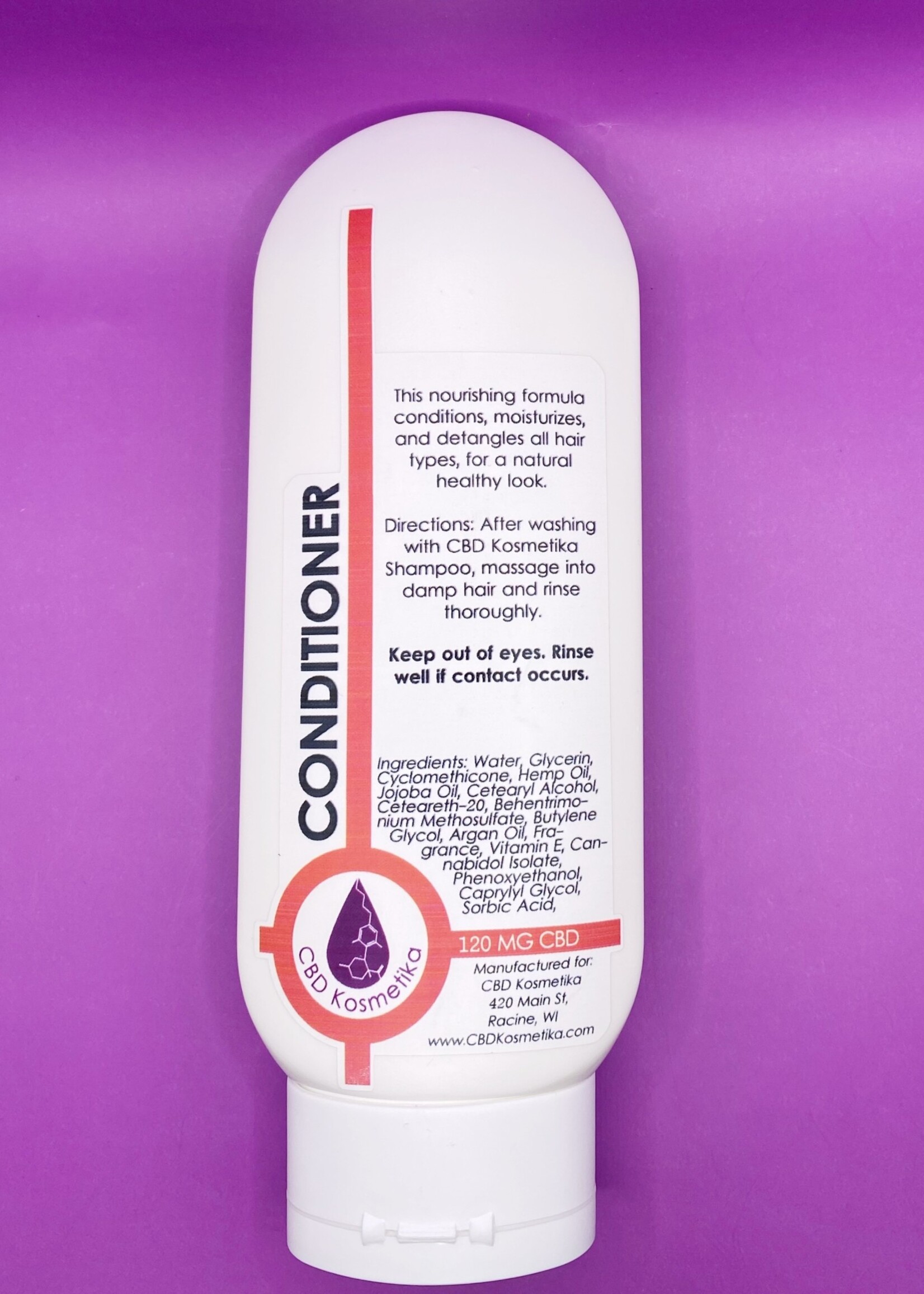 CBD Kosmetika CBDKosmetika Conditioner - Sultura 120mg CBD 6oz