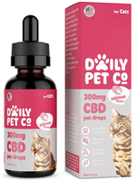 Daily Pet Co. Erth - CBD Pet Drops for Cats - Salmon Flavored - 300mg