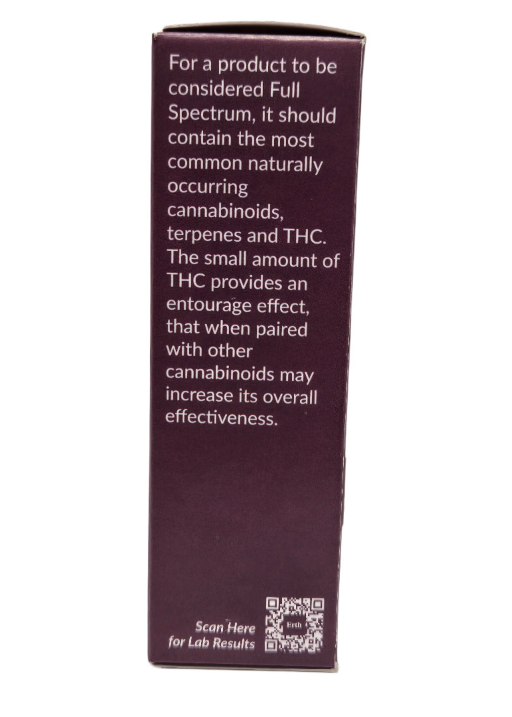 Erth Erth Full Spectrum CBD Oil Extract Tincture-Passion Fruit-1500mg