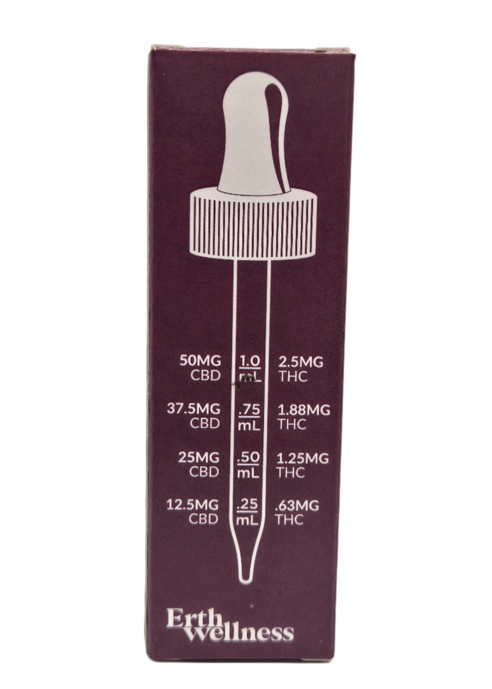 Erth Erth Full Spectrum CBD Oil Extract Tincture-Passion Fruit-1500mg