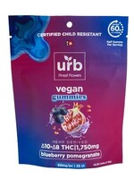 Urb Urb Delta 8 Gummies 1750mg - Blueberry Pomegranate