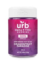 Urb Urb Delta 9 Gummies 350mg - Dragonfruit Paradise