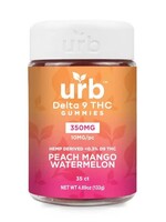 Urb Urb Delta 9 Gummies 350mg - Peach Mango Watermelon