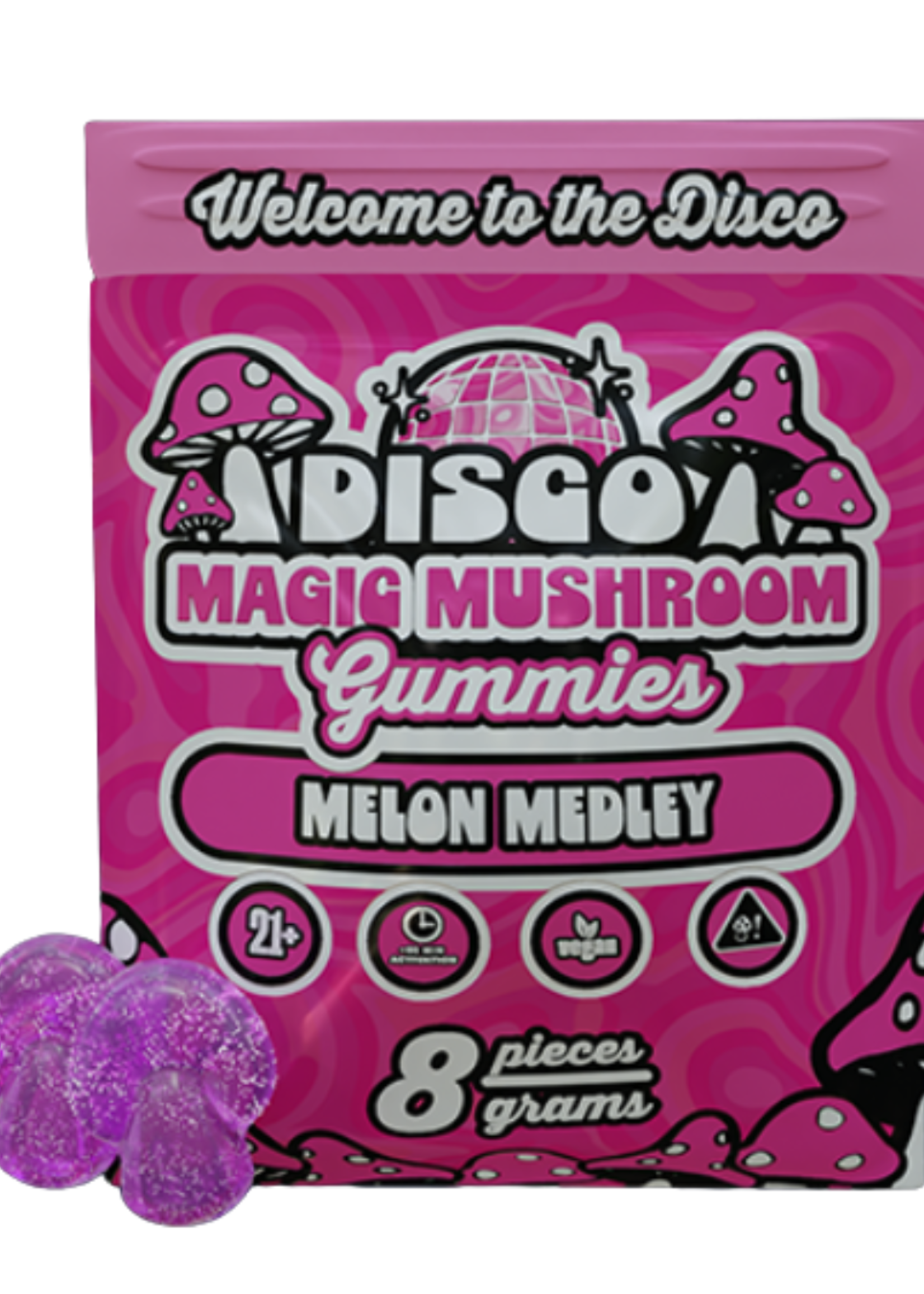 Disco Magic Mushrooms Disco Magic Mushroom Gummies - Melon Medley