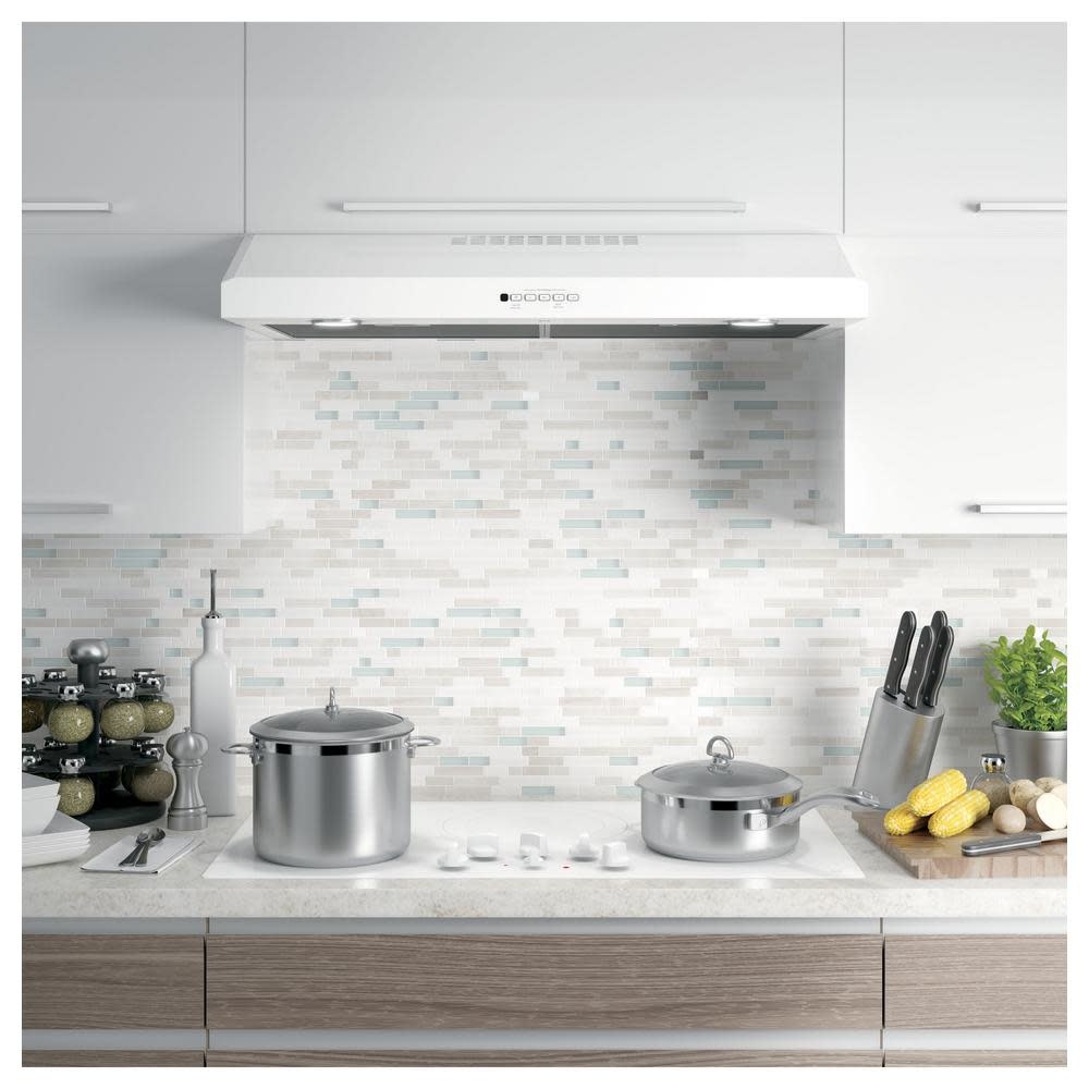GE 36" Range Hood White - Smart Buy Appliance Outlet