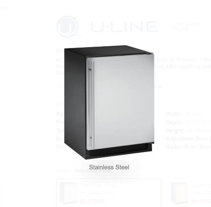 uline compact refrigerator