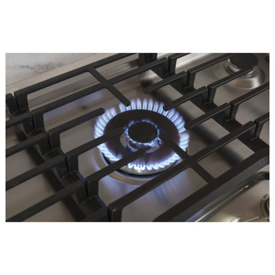 Ge Cafe 36 Gas Cooktop Stainless Smart Buy Appliance Outlet