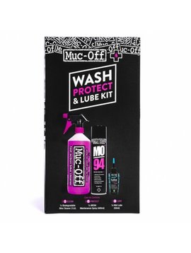 Muc Off Kit Wash/ Protect/ Lube- Wet