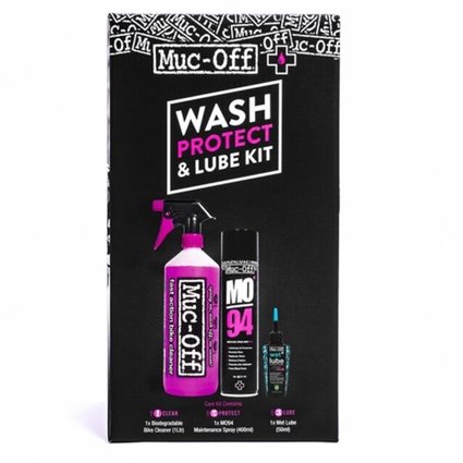 Muc Off Kit Wash/ Protect/ Lube- Wet