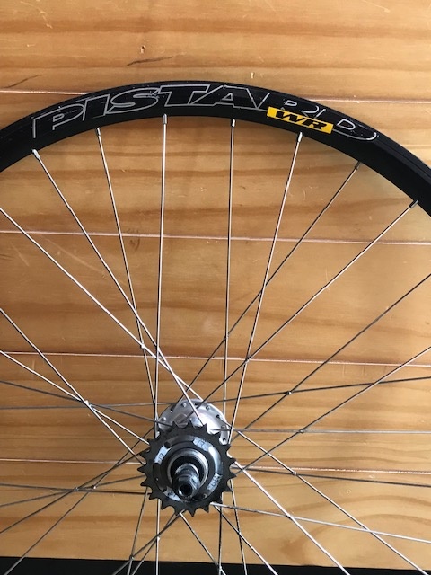 Miche Rear Track Wheel with 19 Tooth Cog
