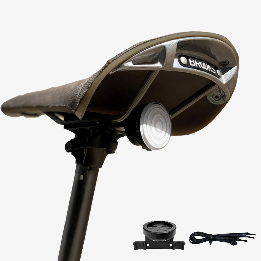Raz Pro with Seat Post Mount- Shanren Tech- 12 Super Bright Leds- select brightness thru app- 8 flash  choices- Brake Function- USB Recharge- auto syncro- up to 47hrs run time