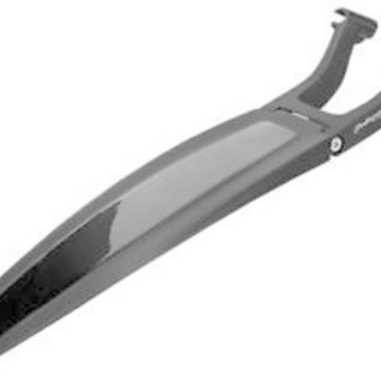 Mudguard, for saddle rail, S-MUD LONG fits 26" to 29
