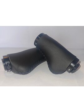 Palm Support Lock on Grips Leather