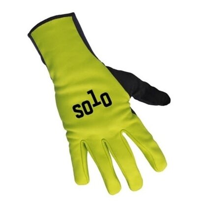 SOL Softshell Glove Fluro Yellow Large