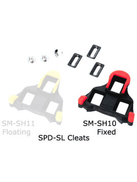 SM-SH10 SPD-SL Cleat Red - Fixed Mode