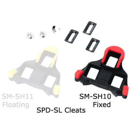 SM-SH10 SPD-SL Cleat Red - Fixed Mode