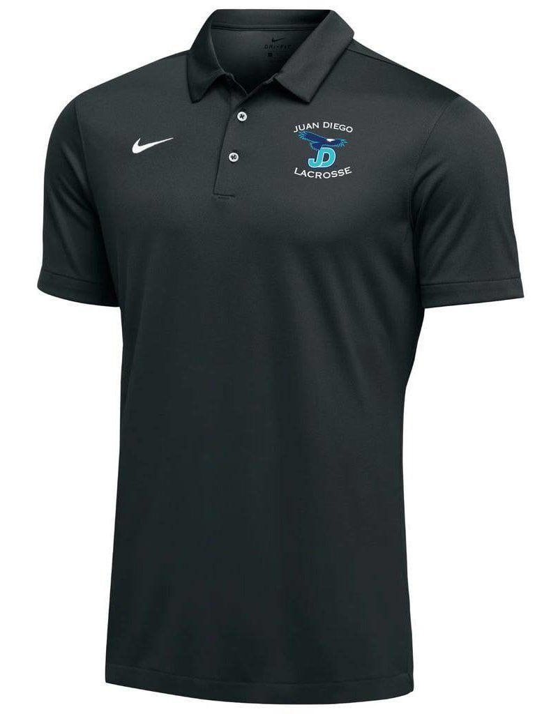 Nike Lacrosse Polo in Anthracite Grey - Saint Paul's Place