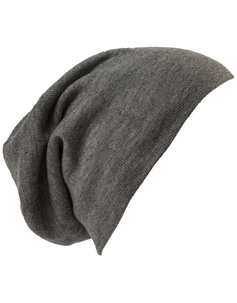 grey slouchy beanie hat