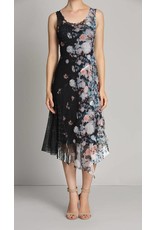 Komarov Asymmetric Hem Dress