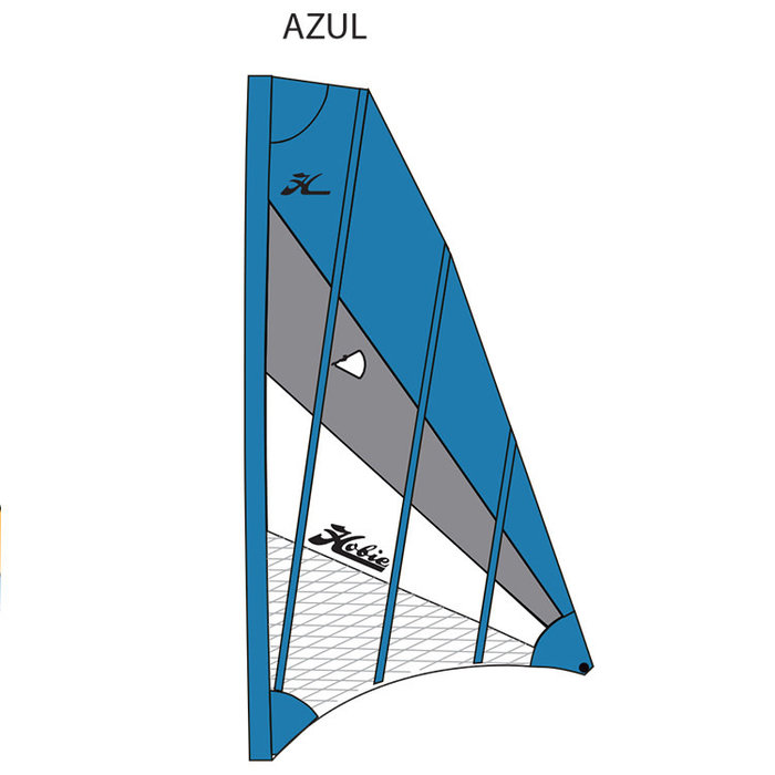 Hobie SAIL ADV V2 WHT/GRAY/TURQ (AZU