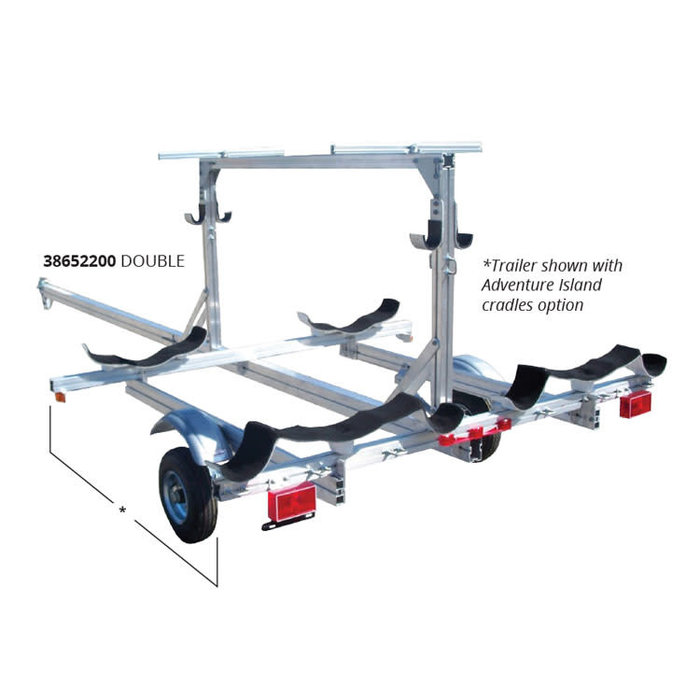 Hobie TRAILER ALUM KAYAK DOUBLE DOUB