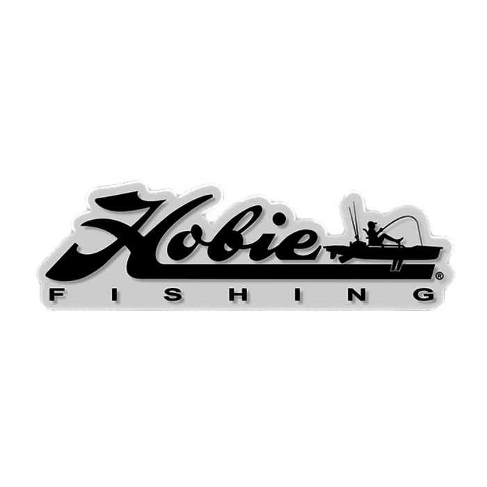 Hobie DECAL, 12" HOBIE FISHING BLACK