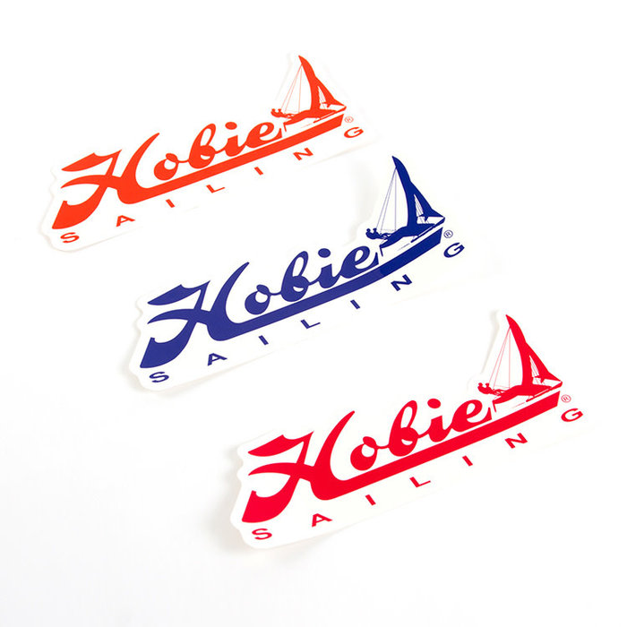 Hobie DECAL 12" HOBIE SAILING BL/RD/