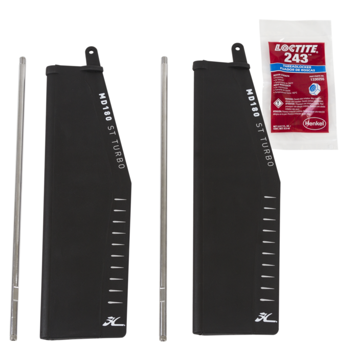 Hobie ST-TURBO V2 FIN KIT MD180 BK