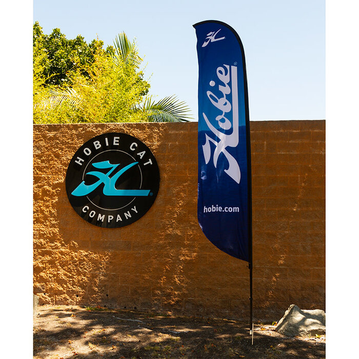 Hobie 15' SET BLUE FLAG,POLE/BAG,SP