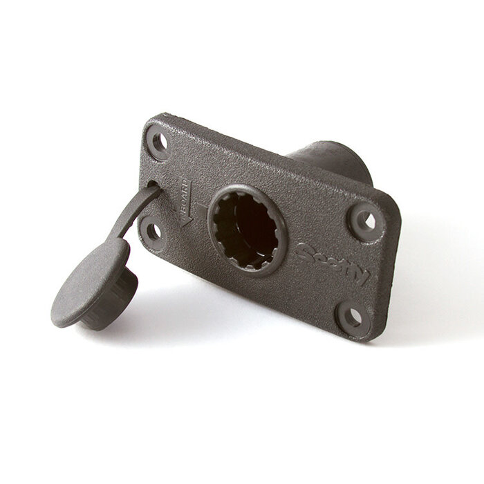 Hobie FLUSH DECK MOUNT, BLK