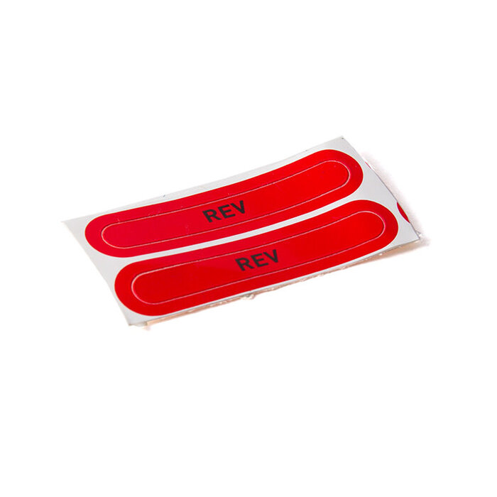 Hobie STICKER - REV, RED