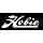 DECAL ""HOBIE"" SCRIPT WHT