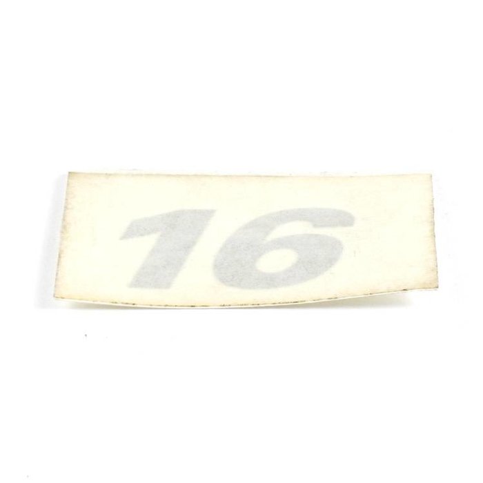 Hobie DECAL "16" SLVR