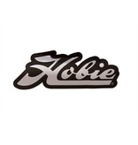Hobie DECAL, HOBIE SCRIPT CHROME/BLK