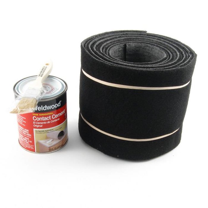 Hobie RAIL RUG KIT BLACK - H14/16